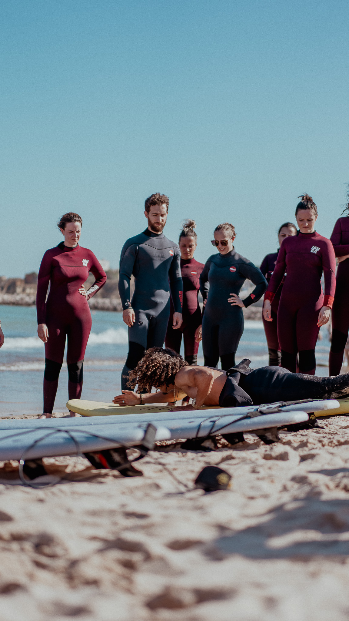 Surfing lessons in Dakhla