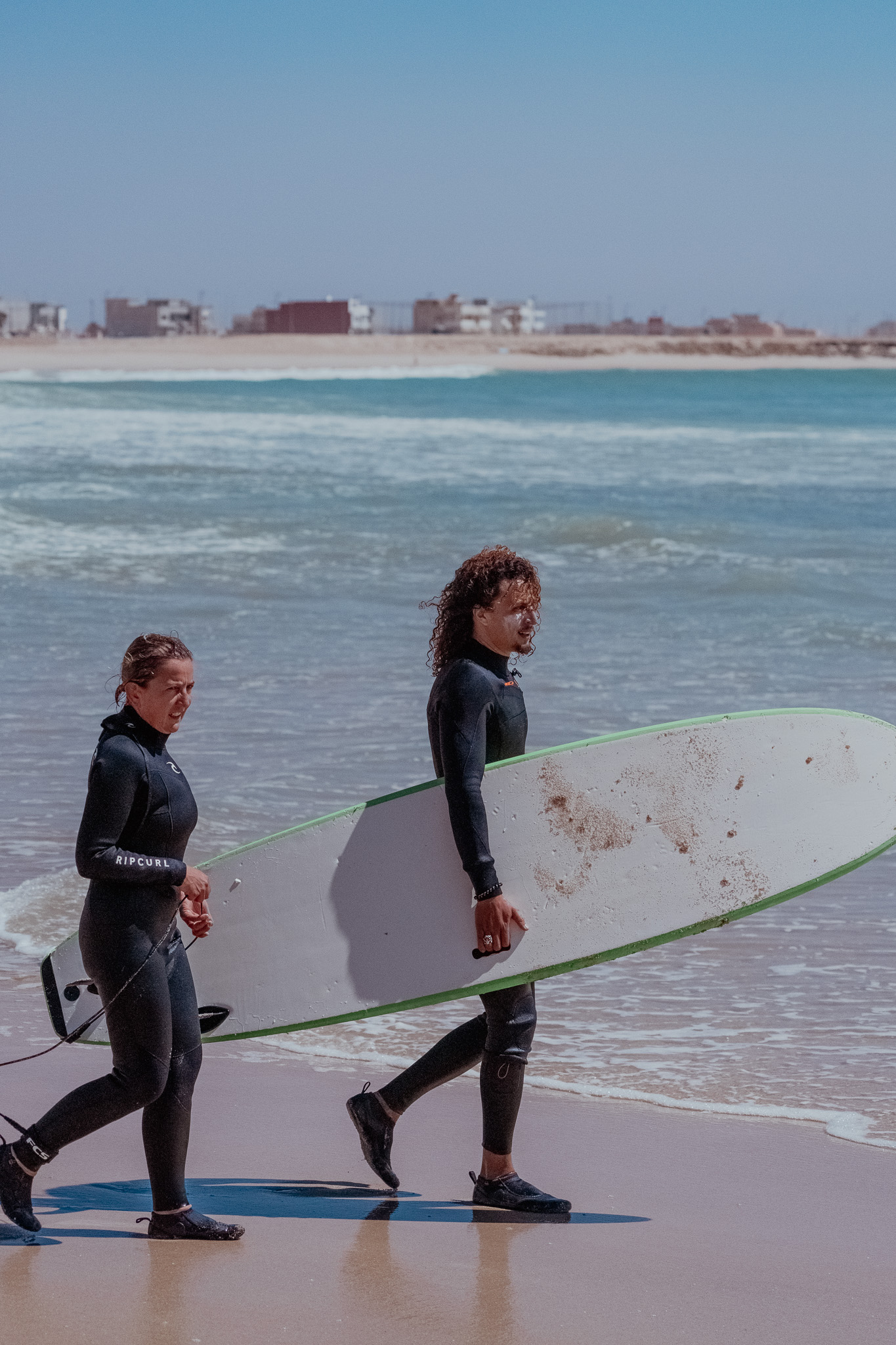 Water sports dakhla, surfing session