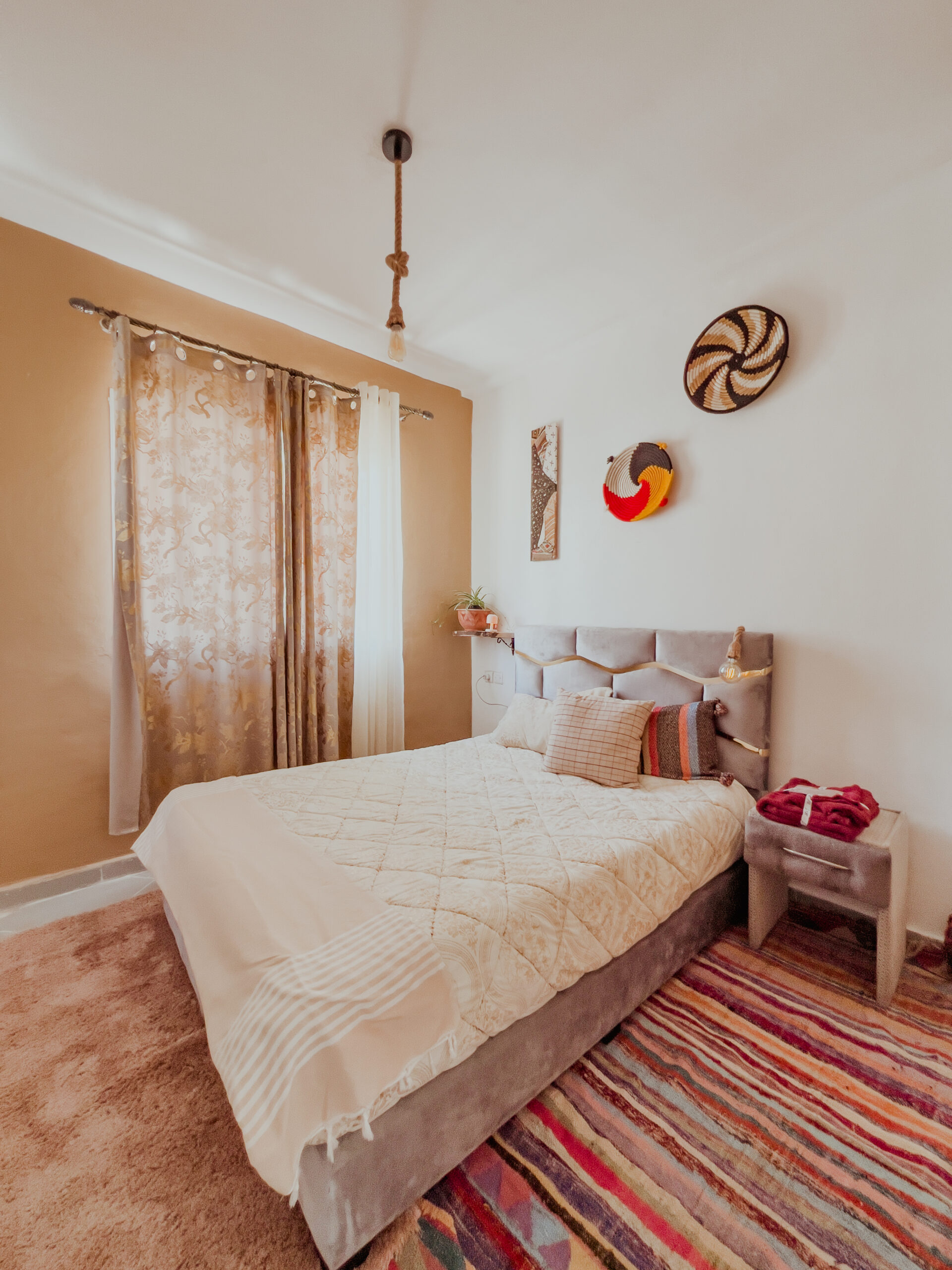 Couple room at Kite House Dakhla accommodation and kitesurfing